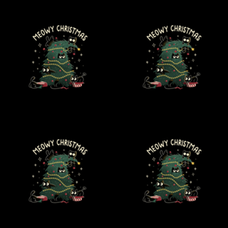 Meowy Christmas Funny Cats