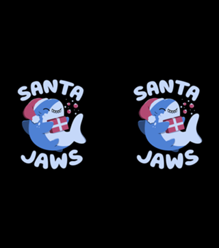 Santa Jaws Xmas Shark