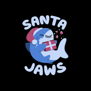 Santa Jaws Xmas Shark