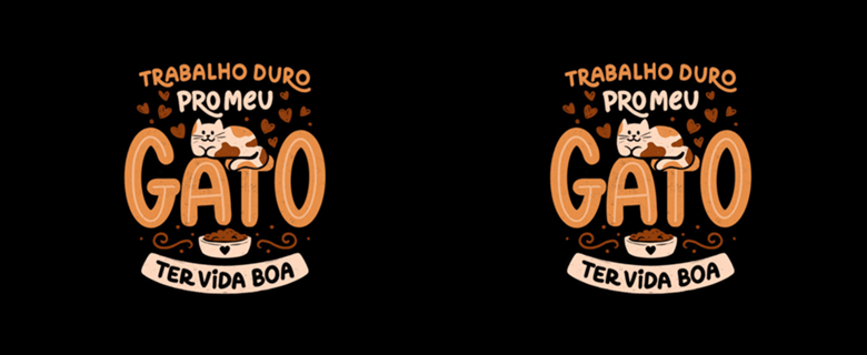Trabalho Duro Pro Meu Gato Ter Vida Boa