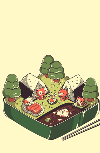 Sushi Camp Kawaii Cat