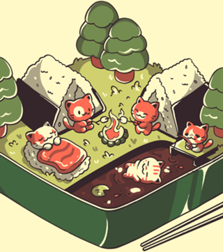 Sushi Camp Kawaii Cat