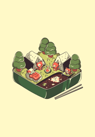 Sushi Camp Kawaii Cat
