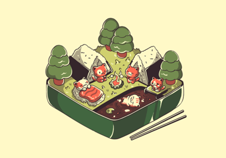 Sushi Camp Kawaii Cat