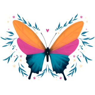Borboleta floral