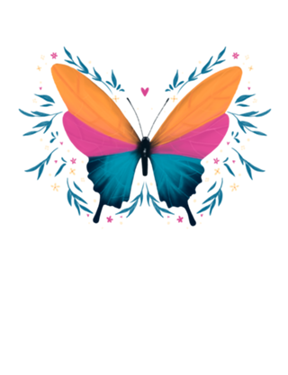 Borboleta floral