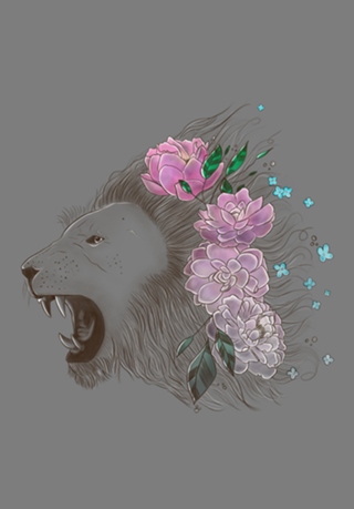 Leão Floral