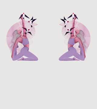 Yoga com pássaros