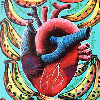 Heart banana1