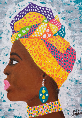 Negra com Turbante