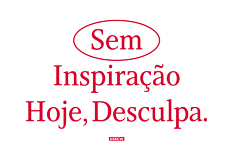 Sem inspiração