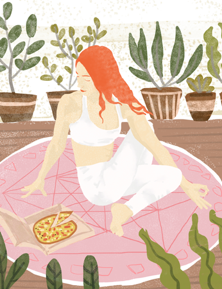 Yoga + Pizza