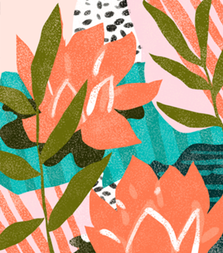 Forever in My Garden | Abstract Botanical Nature