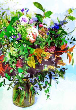 I must have flowers, always & always