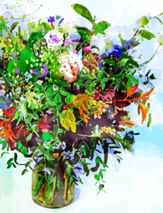 I must have flowers, always & always
