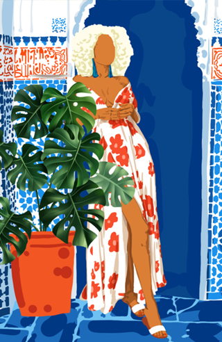 Culture, Colorful Bold Eclectic Modern Bohemian