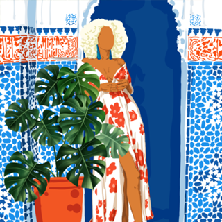 Culture, Colorful Bold Eclectic Modern Bohemian