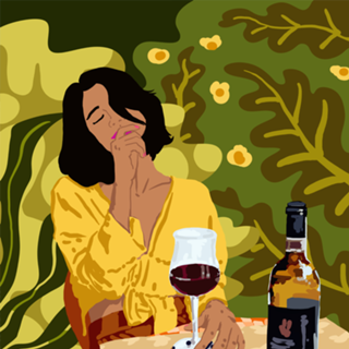 Wine is the answer.What was the question?