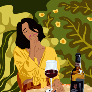 Wine is the answer.What was the question?