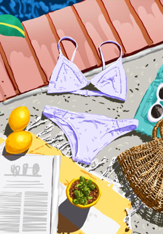 Summer on my mind, Tropical Travel Swimming Pool