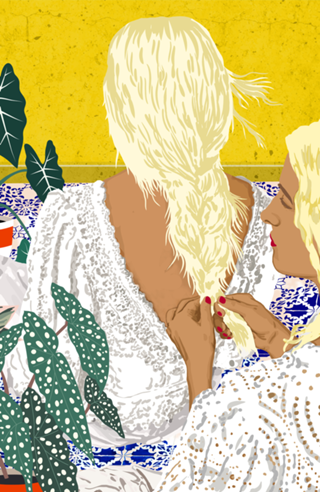 Braid Besties, Victorian Vintage Woman