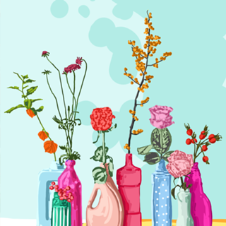 Flower Pots Meadow