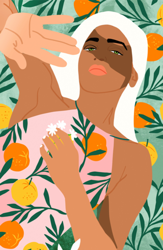 Summer In The Orange Grove
