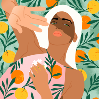 Summer In The Orange Grove