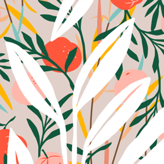 Abstract Plant Blush