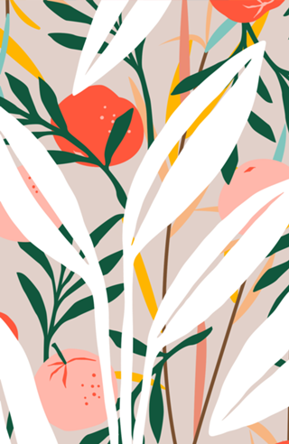 Abstract Plant Blush