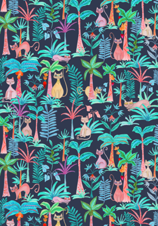 Gatos na Floresta
