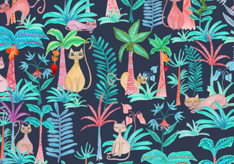 Gatos na Floresta