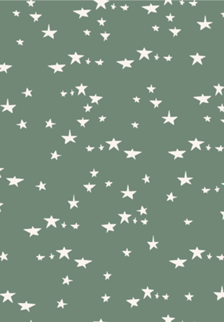 Christmas Stars - Green