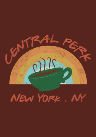 Central Perk retrô