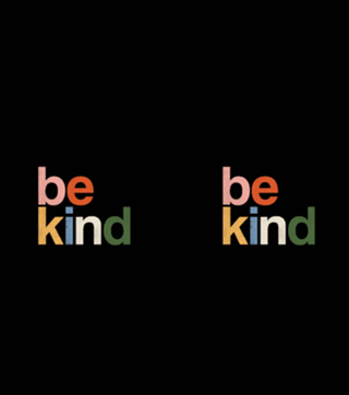 Be kind colors