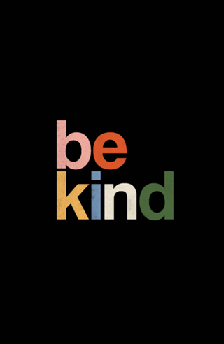 Be kind colors