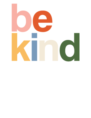 Be kind colors