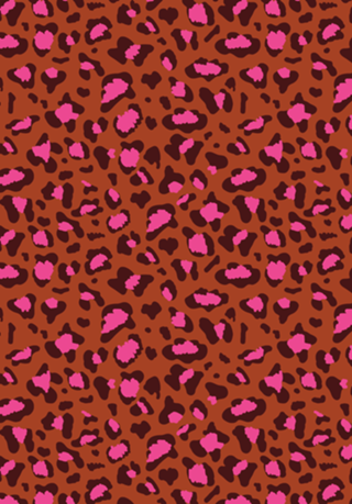Leopard terracotta