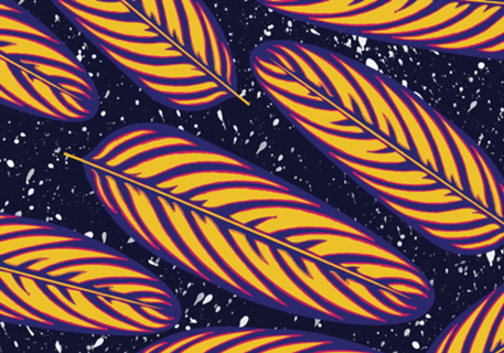 Folhas neon II