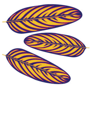 Folhas neon II
