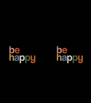 Be happy colors