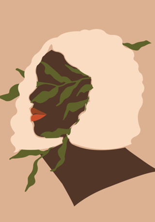 Coleção mulheres e plantas IV
