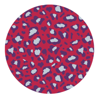 Leopard magenta