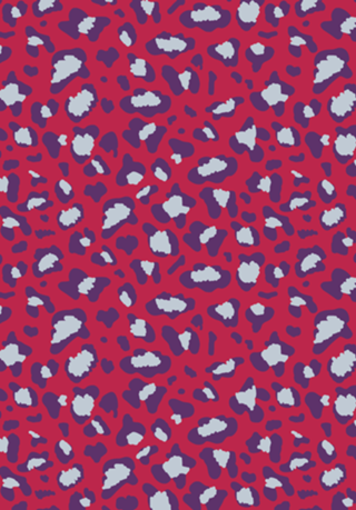 Leopard magenta
