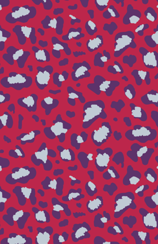 Leopard magenta