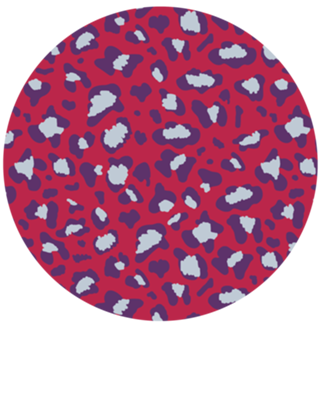 Leopard magenta