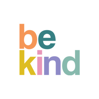 Be kind sorbet colors black background