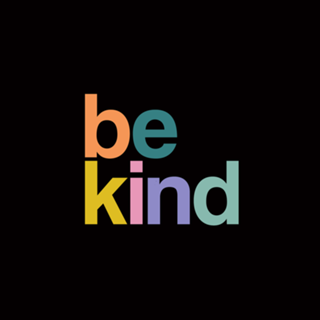 Be kind sorbet colors black background