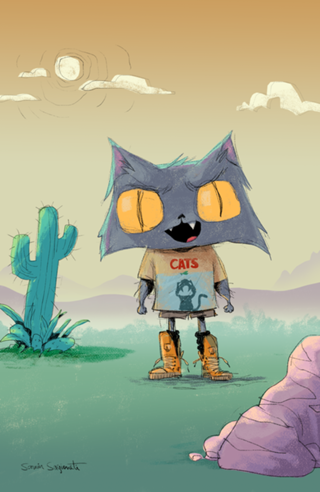 Gato do Deserto