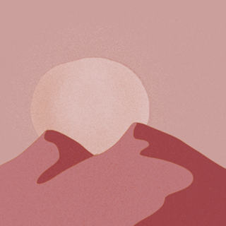 Montanha Rosa e Vermelha